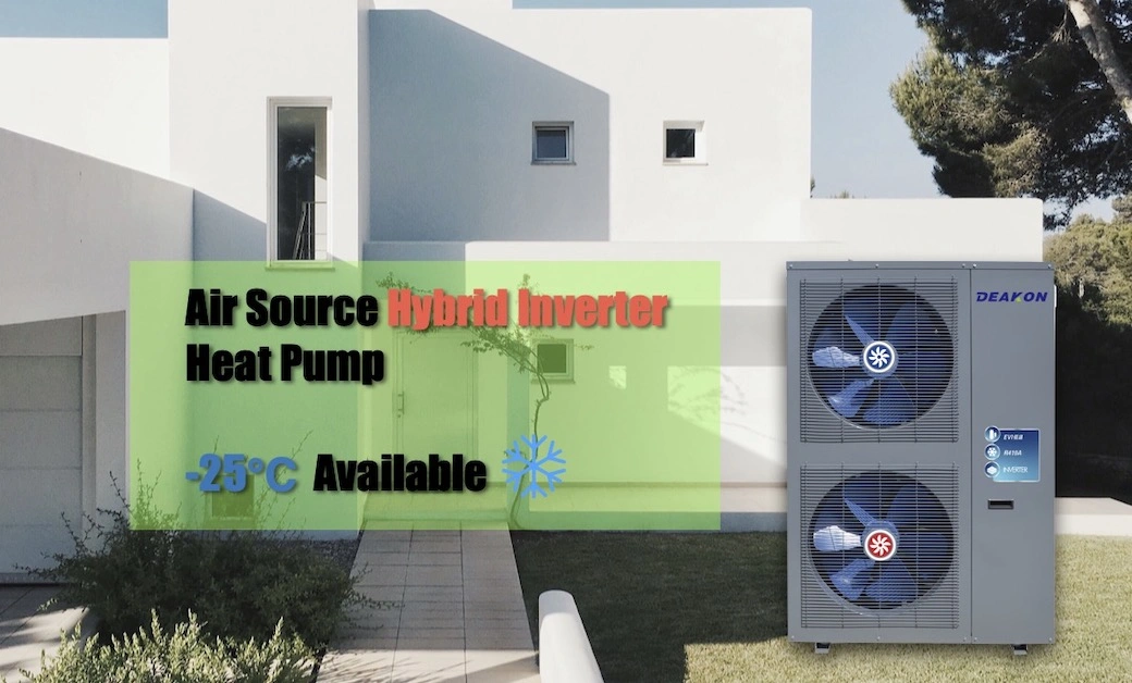 A2 PRO -- 17kw Hybrid Inverter&Evi Air to Water Heat Pump for Dhw and House Heating/Cooling (-25C Application)